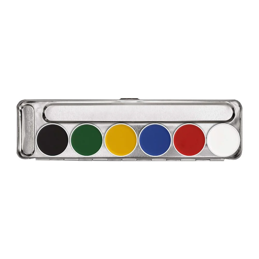 Palette 6 fards à l’eau pour professionnel - Éclairage de qualité avec frais de port offerts - {'count': 1, 'name': 'Beaux'}