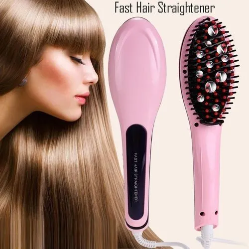 Brosse Peigne Lissante Chauffante Lisseur Avec Ecran LCD – Rose - ​Boulangerie-Pâtisserie | Pain au Levain & Viennoiseries​ - {'count': 2, 'name': 'Keratin'}