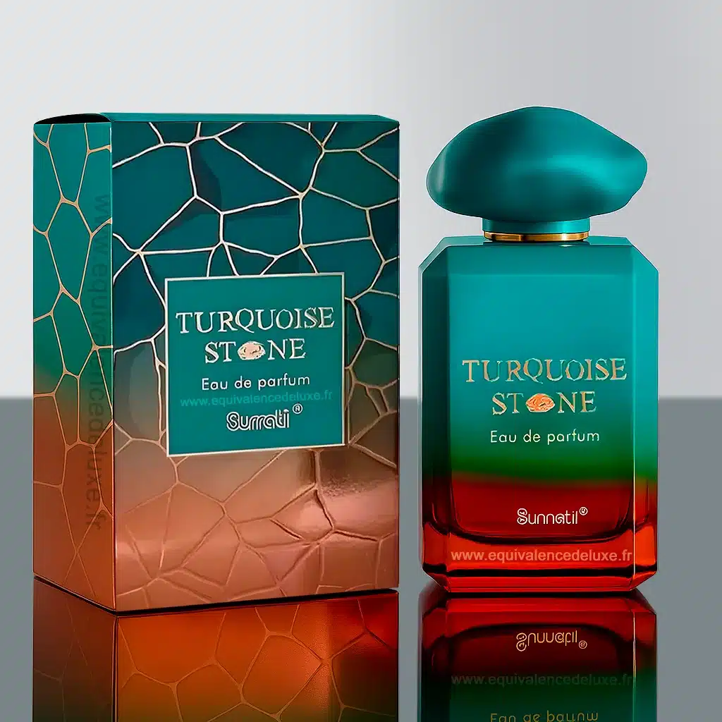 Turquoise Stone De Surrati – Eau de Parfum Mixte 100ml - Vins Rouges Harmonieux pour Chaque Occasion - Fragrance
