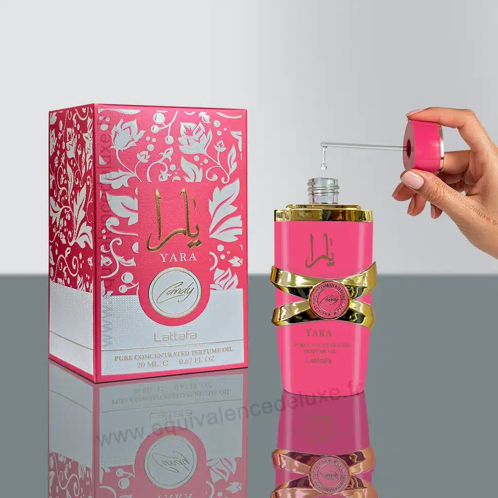 Huile parfumée concentrée Yara Candy – Lattafa – 20 ml - Vins Rouges Harmonieux pour Élaboré Chaque Occasion