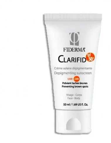 Fiderma Clarifid Creme Solaire Depigmentante Spf 50+ 50ml - Saldi Straordinari – Offerte Speciali Disponibili Adesso ligne