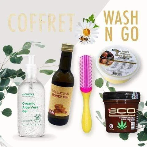 Coffret Wash kits N'Go pour cheveux bouclés, frisés et crépus - 920g - Saldi Straordinari – Offerte Speciali Disponibili Adesso