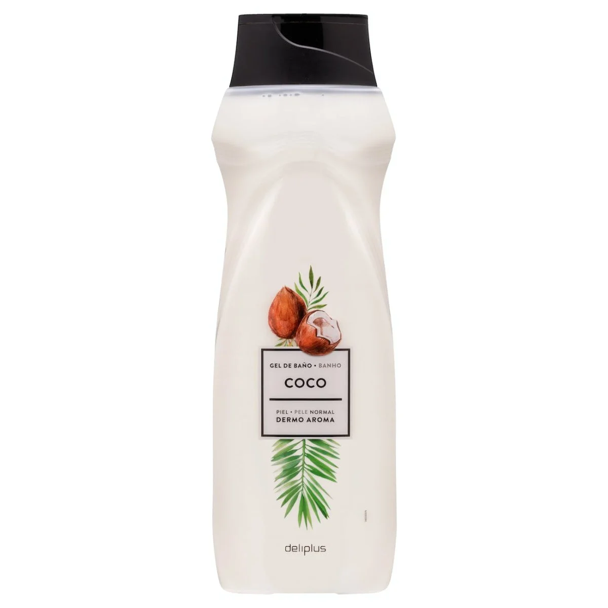 Gel de Bain à la Noix de Coco pour Peau Normale – Deliplus - organisation Organisation de la maison avec des solutions de rangement