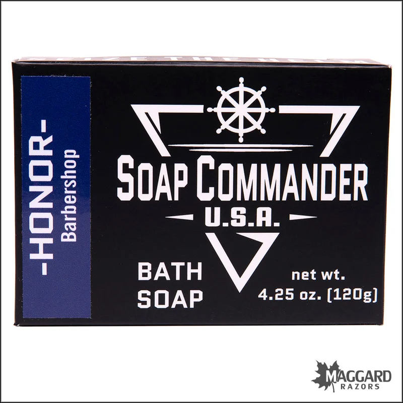 Soap Commander Honor Artisan Bath Soap, 4.25oz - Saldi Straordinari – Offerte Speciali Disponibili Adesso - {'count': 1, 'name': "isn'"}