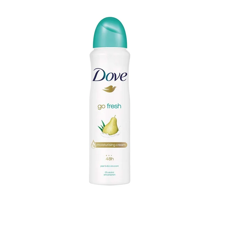 DOVE Fresh Poire Aloe Vera Déodorant Spray 48h ​Boulangerie Pâtisserie Pain Levain Viennoiseries