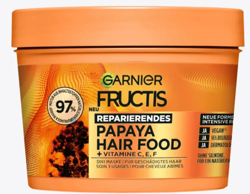 Garnier, masque Papaya Hair Food 3en1, 400 ml - Saldi Straordinari – Offerte Speciali Disponibili Adesso - Streax