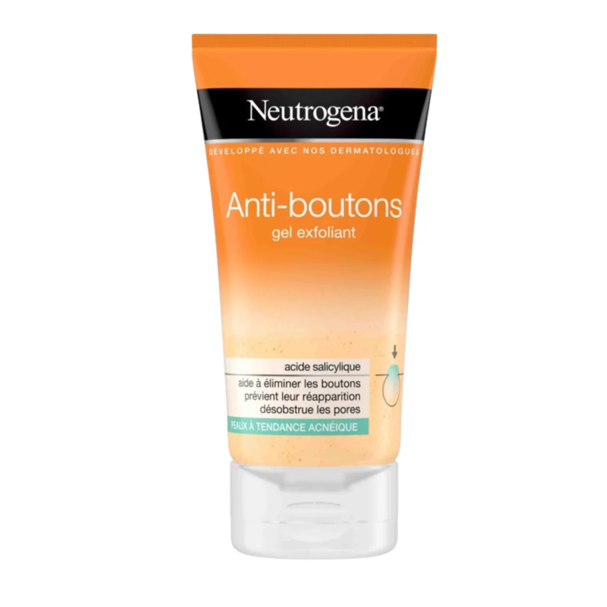 Neutrogena Anti-Boutons Gel Exfoliant A L’acide Salicylique 150 ml - Vins Rouges anti-points Harmonieux pour Chaque Occasion