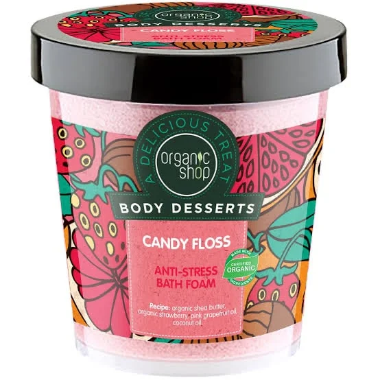 Organic Shop Body Dessert Nicolas Mousse De Bain Anti-Stress 450 ml - Vins Rouges Harmonieux pour Chaque Occasion