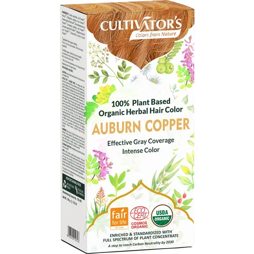 Coloration naturel - Teinture Capillaire Auburn Copper - Cultivators - Saldi Straordinari – Offerte Speciali Blond Disponibili Adesso