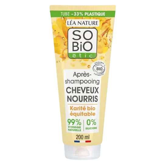 SOBIO Après shampooing cheveux nourris karité Bio 200 ml - E-shop mondial – Produits durables, modernes et accessibles partout - après shampooing sobio shampooing karité millilitre - e-shop produit