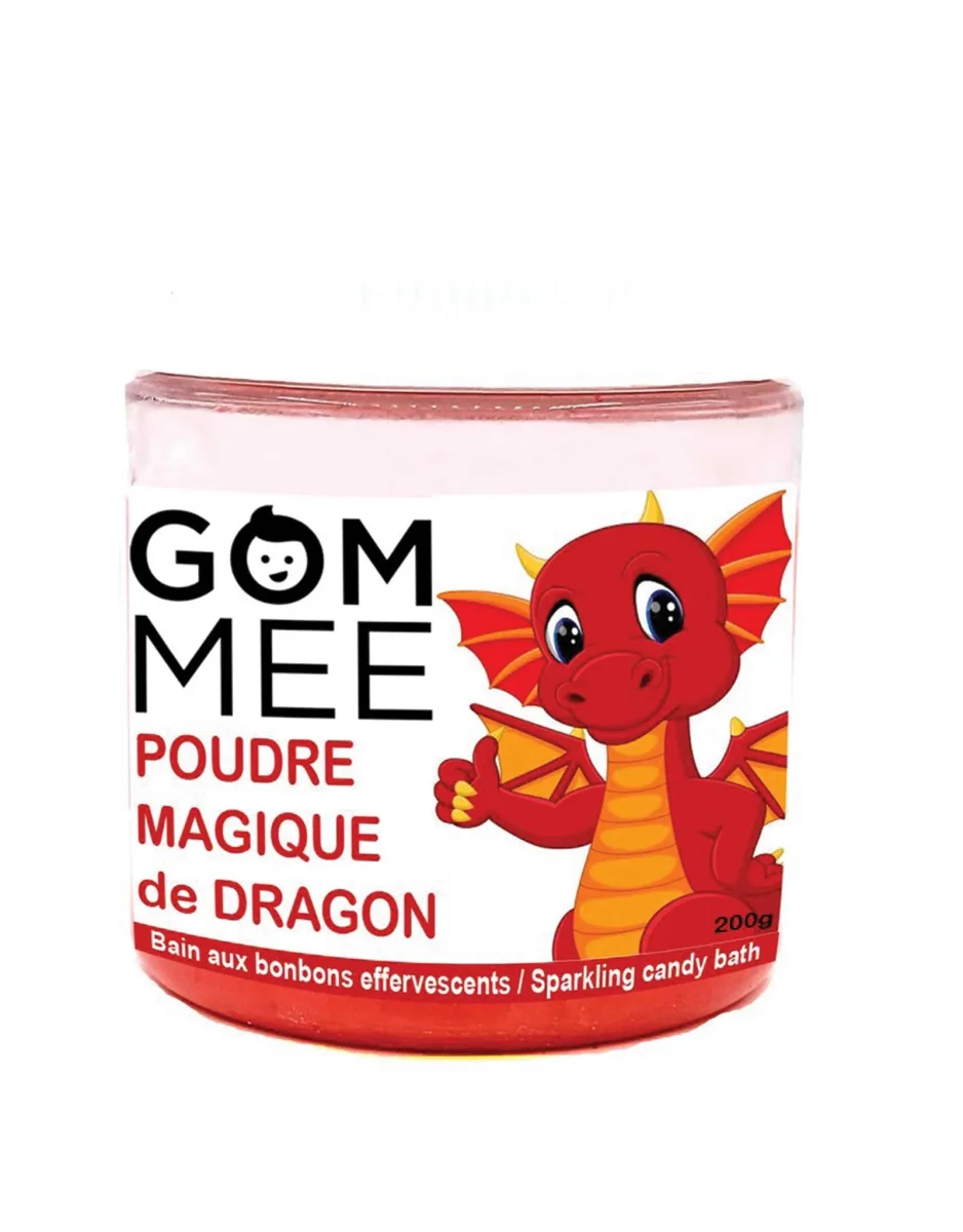 Poudre magique de dragon - Bain aux bonbons effervescents - GOM.MEE - Boutique Maman & Bébé – Produits sorcière Essentiels au Quotidien
