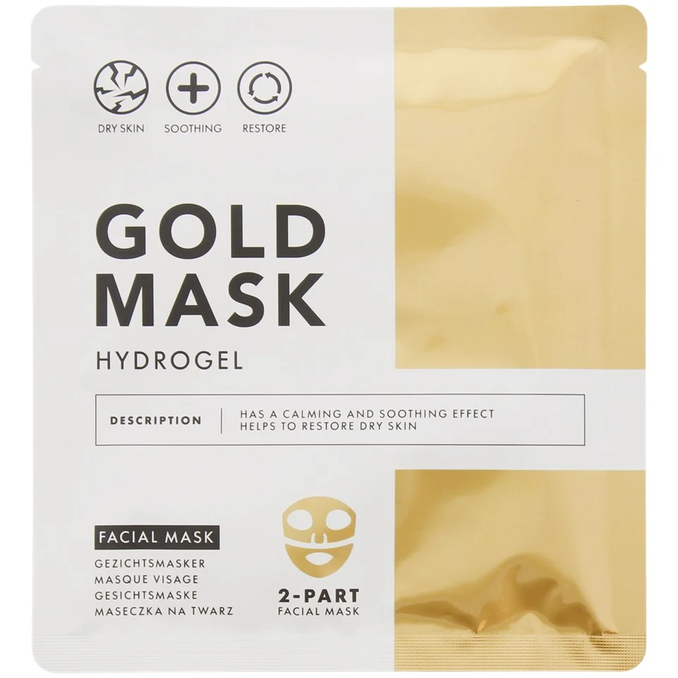 MASQUE VISAGE HYDROGEL DORÉ - Saldi Straordinari – Offerte Speciali Disponibili Adesso Masque Noir 50 Unités - Protection Respiratoire Fiable 3 Couches