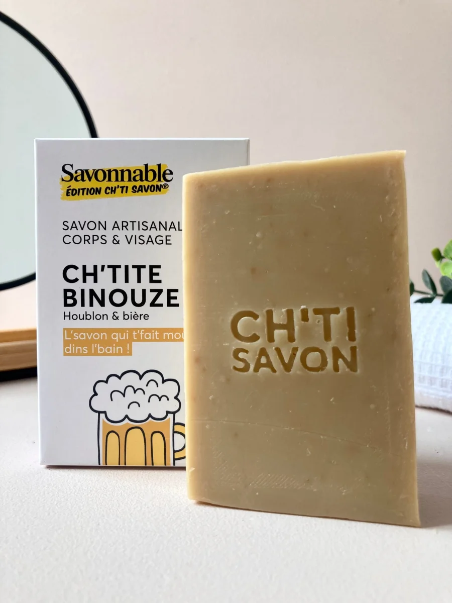 Savon « ch’tite binouze » - Vins Rouges Harmonieux pour Chaque Occasion Verre - Derrière La Porte