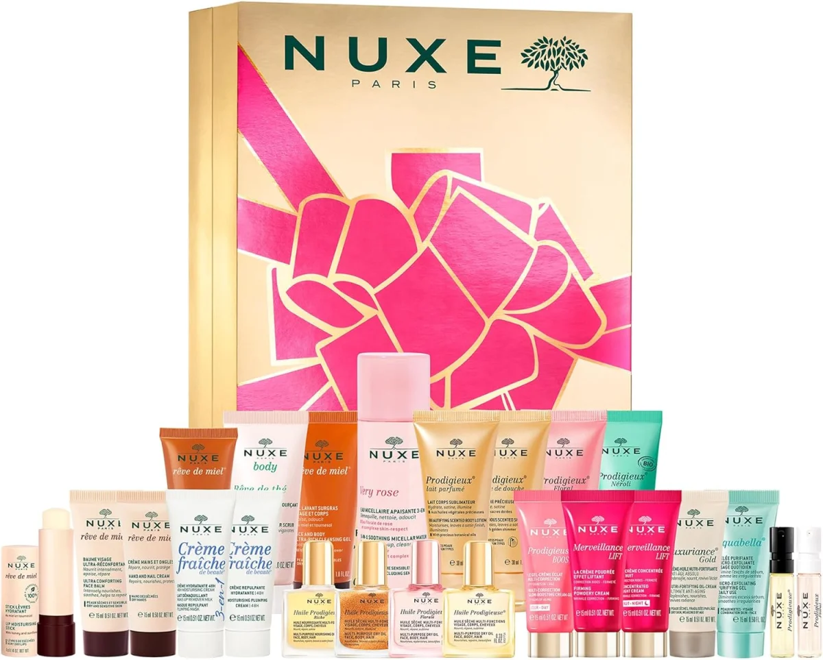 Nuxe : le calendrier de l’avent Beauté - Vins Rouges Harmonieux pour Chaque Occasion Calendrier de l'Avent Nuxe 2026 – 24 soins Nuxe Édition limitée