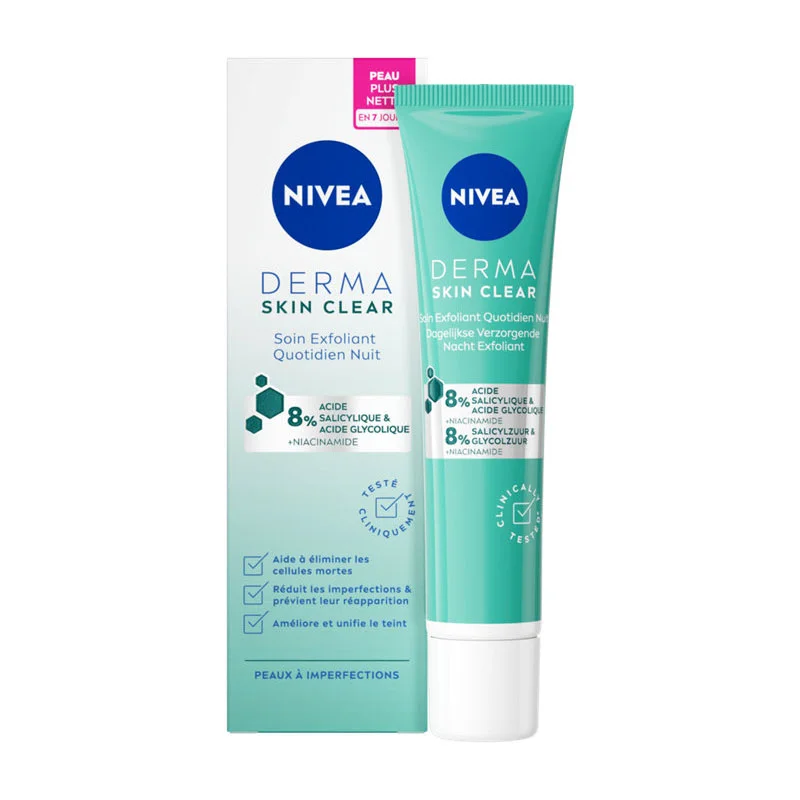 NIVEA DERMA CLEAR SOIN EXFOLIANT T/40ml 98756 - Vins Rouges Harmonieux pour Chaque Occasion - {'count': 3, 'name': 'Wash'}