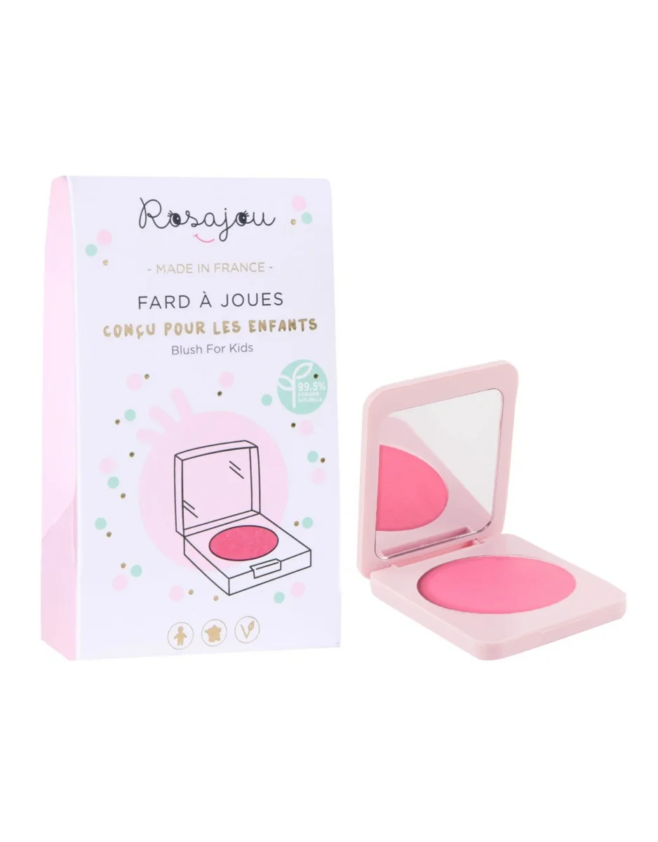 Fard à joues vegan - Rosajou - Boutique Maman & Bébé – Produits Essentiels au Quotidien Fard à Joues Crémeux "Adrenaline" - 001 - UCANbe Tunisie