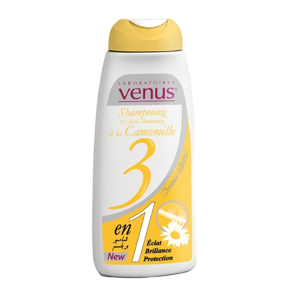 Venus Shampooing Équilibrée 3En1 À La Camomille 250 ml - Vins Rouges Harmonieux pour Chaque Occasion