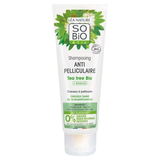 SOBIO Shampooing anti pelliculaire Tea Tree Bio 250 ml - E-shop mondial – Produits durables, modernes et accessibles partout SO BiO étic Shampooing anti-pelliculaire Shampooing » achetez en ligne |  Nocibé