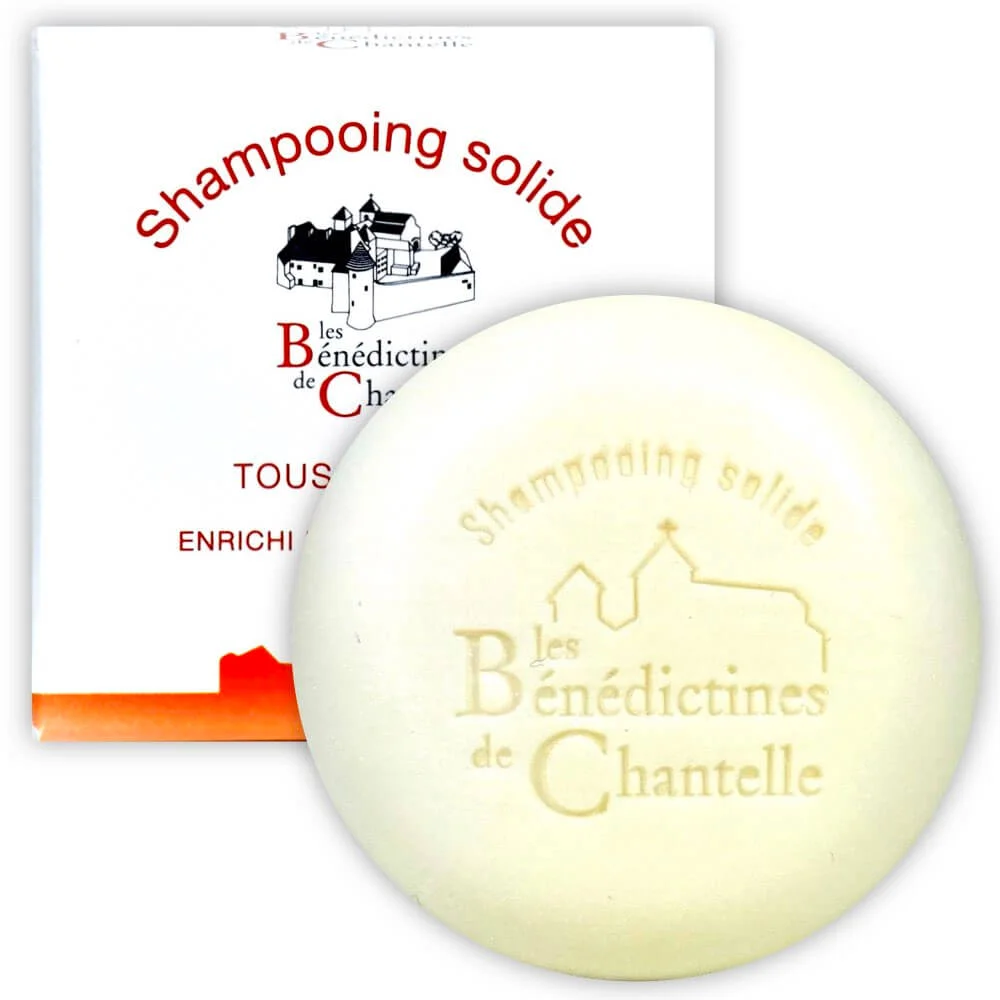 Shampooing solide huile d’argan fleur coton Abbaye Chantelle Vins Rouges Harmonieux Occasion