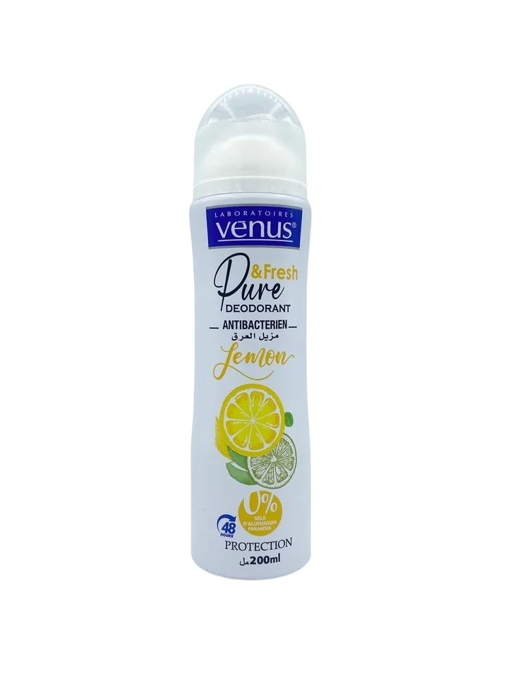 Venus Pure & Fresh Déodorant Lemon Antibactérien 200 ml - Vins Rouges Harmonieux pour Chaque Occasion Creta Amphora 2018, vin blanc biodynamique du Mas d'Espanet