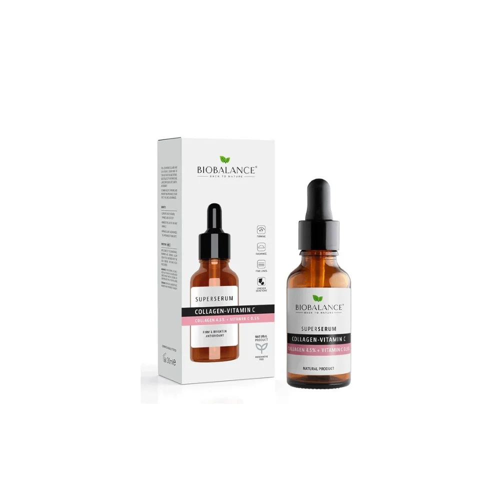 Biobalance Super Serum Collagen Vitamin C 30ml - Saldi Straordinari – Offerte Speciali Disponibili Adesso - Facial serum