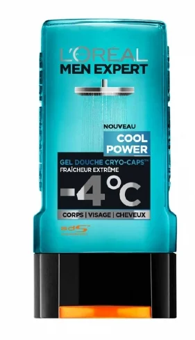 Gel Douche pour Homme Cool Power L’Oréal Men Expert 300 ml - ​Boulangerie-Pâtisserie | Pain au Levain & Viennoiseries​ - {'count': 2, 'name': 'ligne'}