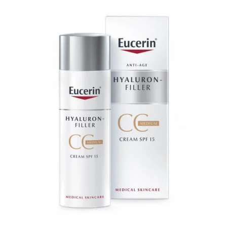Eucerin Hyaluron-Filler Cc Cream Medium 50ml - Saldi Straordinari – Offerte Speciali Jour Disponibili Adesso