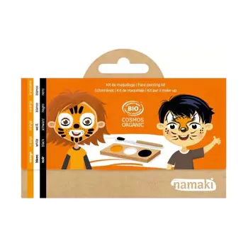 Kit de maquillage 3 couleurs: orange,blanc noir - Boutique Maman & Bébé – adolescentes Produits Essentiels au Quotidien