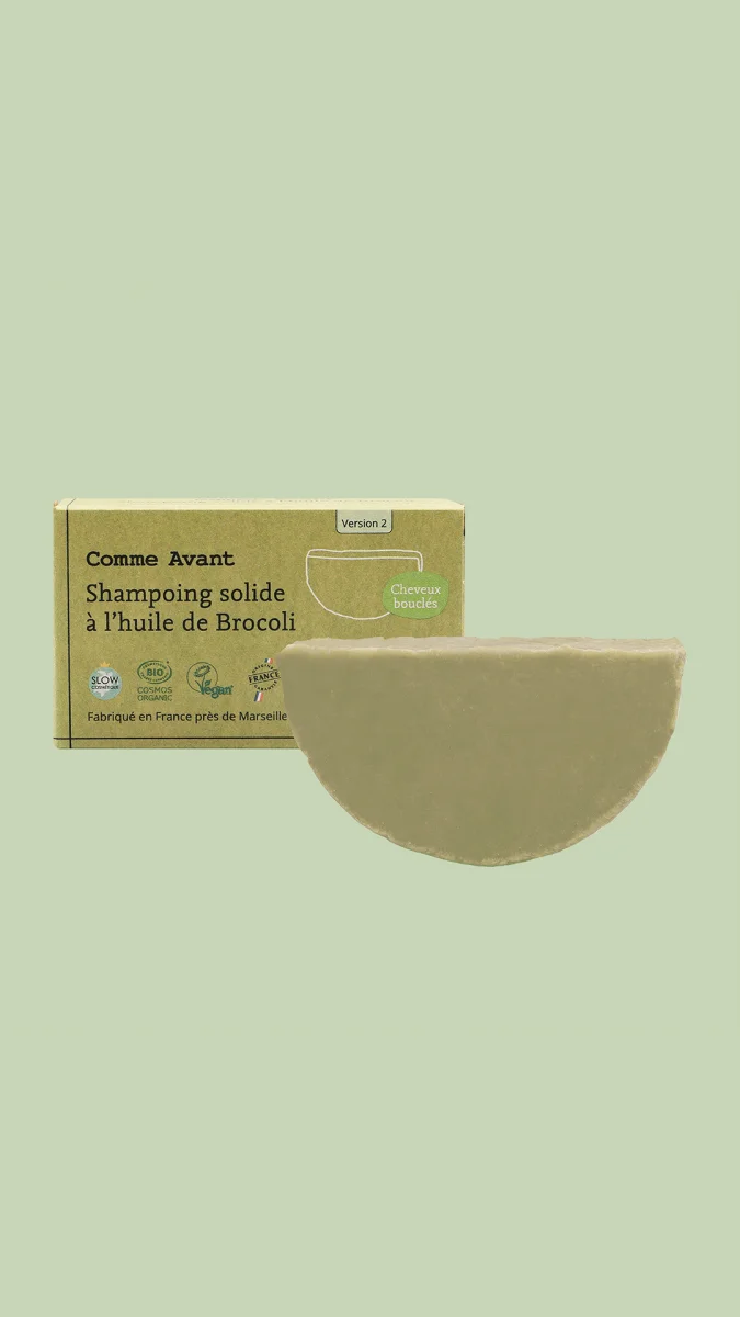 Shampoing Solide efficace Bio Cheveux Bouclés – Efficace & Naturel – Sans Sulfate – à l’Huile de Brocoli - Vins Rouges Harmonieux pour Chaque Occasion
