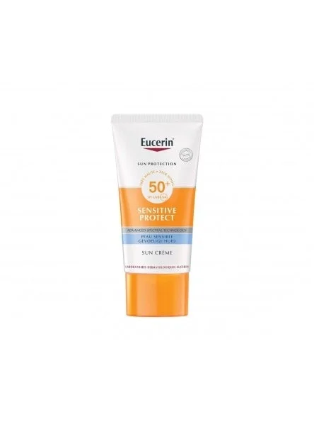 Eucerin Ecran Solaire SENSITIVE PROTECT Crème SPF 50+ 50ml - Vins Rouges Harmonieux pour Chaque Occasion Eucerin Sun Sensitive Protect Sun Cream SPF50+
