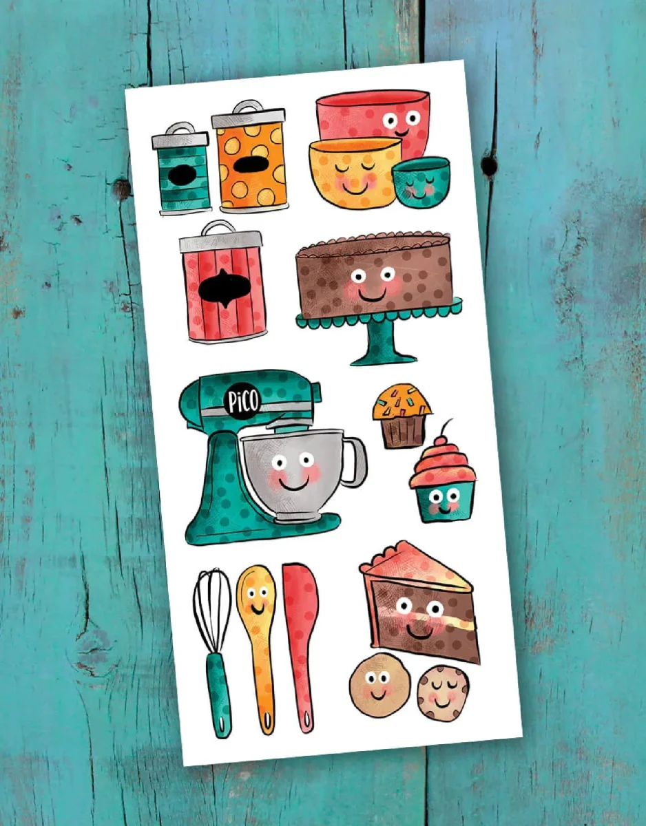 Tatouage - La passion de la pâtisserie - Pico - Boutique Maman & Bébé – Produits Essentiels au Quotidien - {'count': 1, 'name': 'Crazy'}