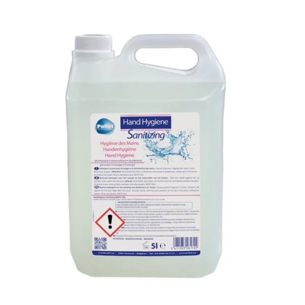 Savon main désinfectant Hand hygiéne sanitizing Pollet 5L - Éclairage de qualité avec frais de port offerts Savon médical | Savon et distributeur
