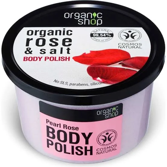 Organic Shop Gommage Corporel Rose Bio amp ml Rouges Harmonieux Occasion