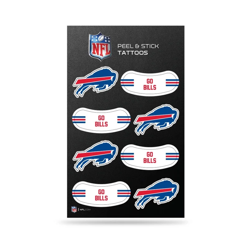 Peel Stick Temporary Tattoos Buffalo Bills Saldi Straordinari Offerte Speciali Disponibili Adesso