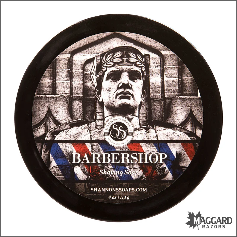 Shannon’s Soaps Barbershop Tallow Shaving Soap, 4oz - Saldi Straordinari – Offerte Speciali Wizard Disponibili Adesso