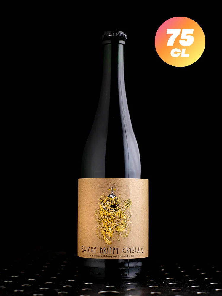 Tired Hands | Sticky Drippy Crystals Batch 12 | Saison Miel Foeder Aged | 6,5% - Vins Rouges Harmonieux pour Chaque Occasion - {'count': 2, 'name': 'Temps'}