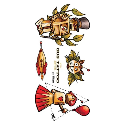 Pico Tatouage - Tatouages Temporaires - Gus Tattoo||Pico Tatouage - Temporary Tattoos - Gus Tattoo - Boutique Bébé en Ligne : Soins, Jouets et Articles Maison - {'count': 1, 'name': 'Gifts'}