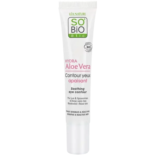 SOBIO Contours des yeux apaisant Hypoallergique Aloé Vera Bio 15 ml - E-shop mondial – Produits durables, modernes et accessibles partout Huile Essentielle Lavande Vraie Bio 50ml | Saint-Hilaire