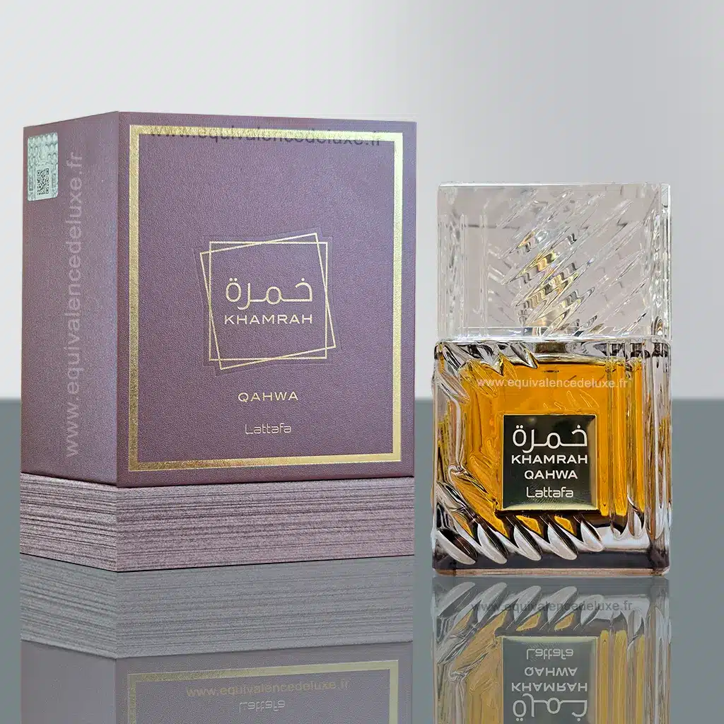 Khamrah Qahwa – Eau de Parfum Mixte 100ml - Vins Rouges Harmonieux pour Chaque Occasion Serenity