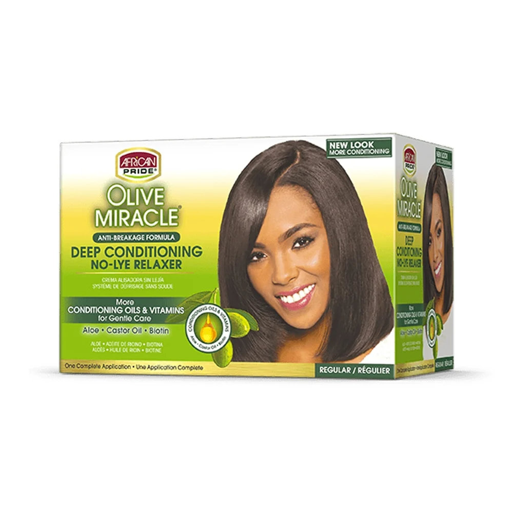 AFRICAN PRIDE OLIVE MIRACLE Kit Anti-Casse Normal Saldi Straordinari Offerte Speciali Disponibili Adesso