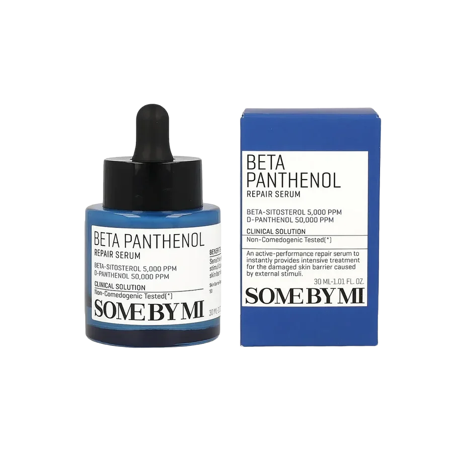 SomeByMi Beta Panthenol Repair Serum 30 ml - Vins Rouges Harmonieux pour Chaque Occasion D-panthénol 5% - peau très sèche| Etat Pur
