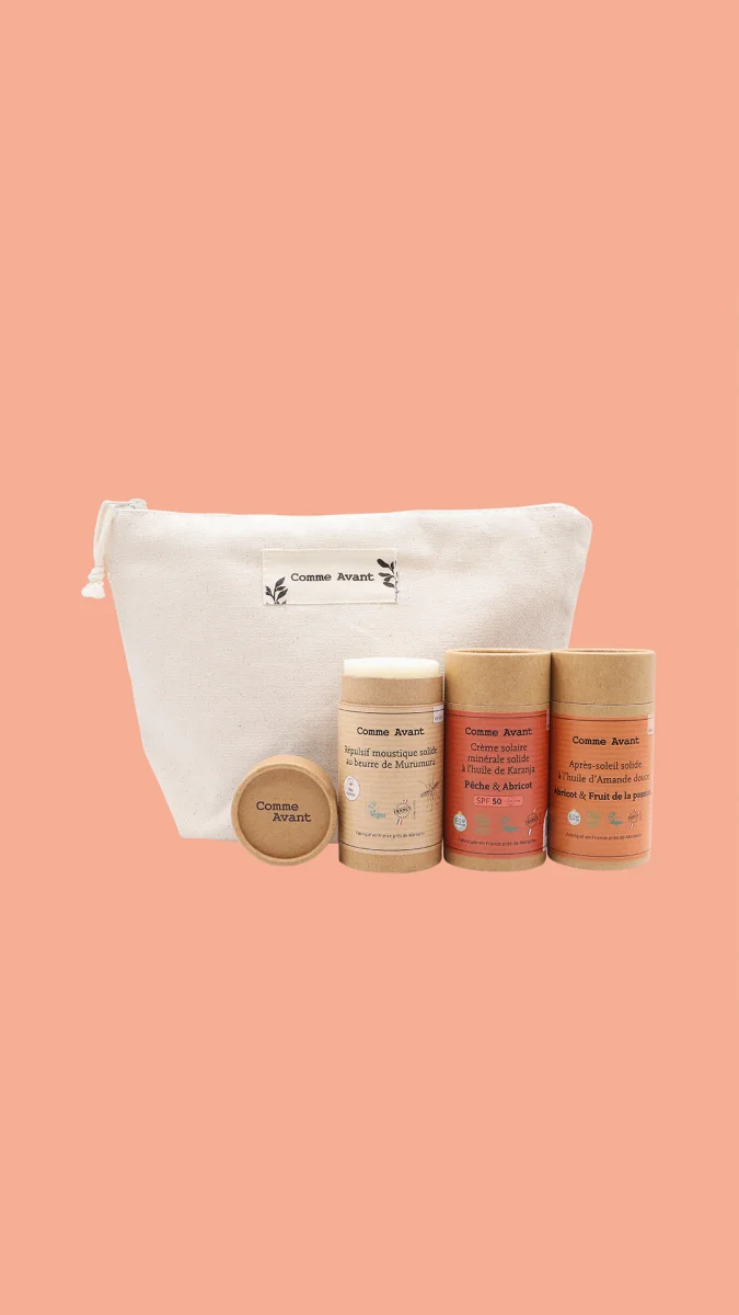 Coffret Été – Crème Solaire – Après Soleil – Sensoriel Anti-moustique – Bio et Naturel – Fabrication Française - Vins Rouges Harmonieux pour Chaque Occasion
