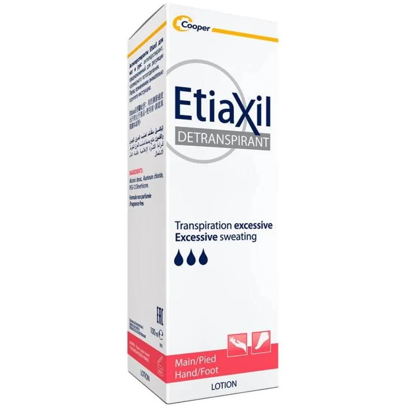 ETIAXIL Détranspirant Peaux Lotion MAIN PIED Saldi Straordinari Offerte Speciali Disponibili Adesso