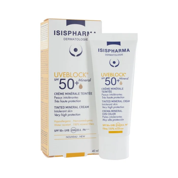 UVEBLOCK 50+ MINERALE TEINTE 40ML - Saldi Straordinari – Offerte Speciali Disponibili Adesso - belo intense 40ml