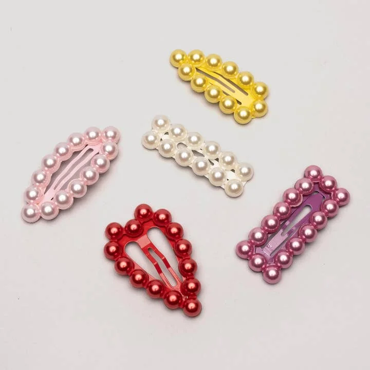 Super Smalls - Barrettes - Perles||Super Smalls - Hair Clips - Chit Chat Pearl - Boutique Bébé en Ligne : Soins, Jouets et Articles Maison Générique Coffret Loisirs Créatifs Animaux en Perles Chat 3D Mignon | Set  Créatif Animaux Pour Décoration Bibliothèque, Décoration Bureau,