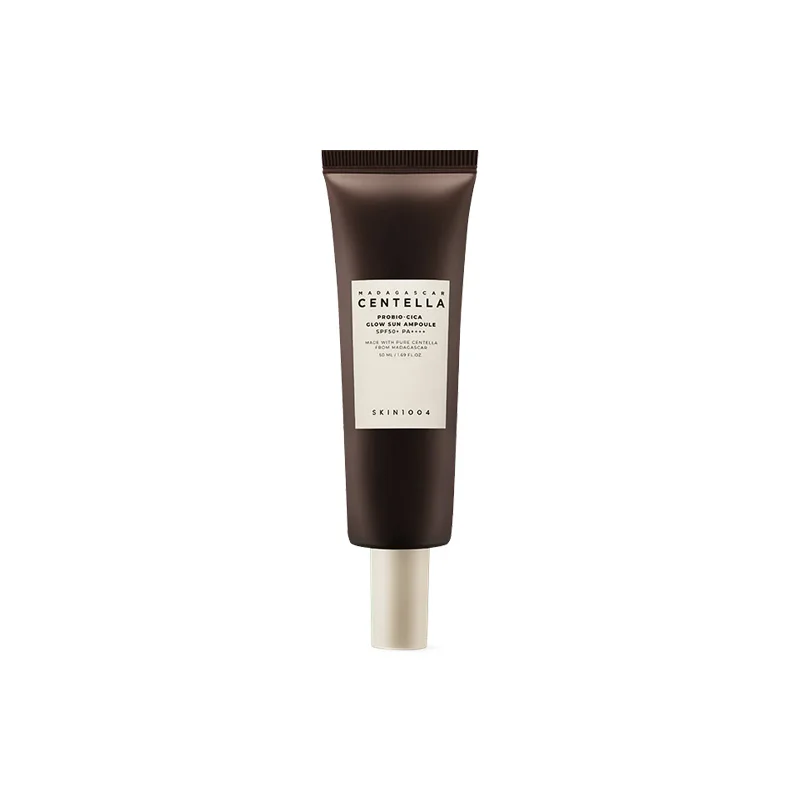 SKIN1004 Madagascar Centella Probio-Cica Glow Sun Ampoule SPF50+ PA++++ - ​Boulangerie-Pâtisserie | Pain au Levain & Viennoiseries​ - Flan pâtissier