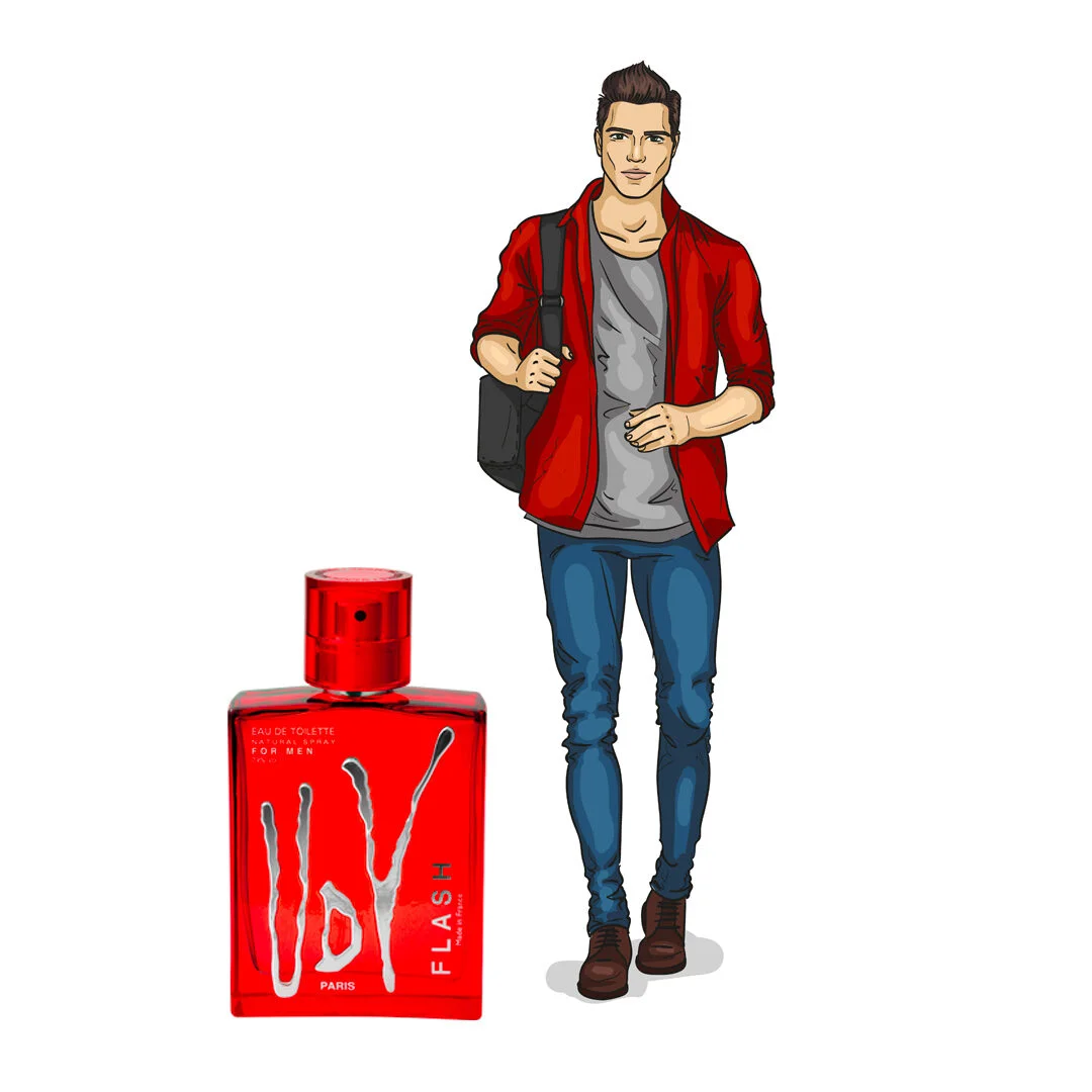 UDV Eau de toilette Flash 60 ml - fragrance E-shop mondial – Produits durables, modernes et accessibles partout