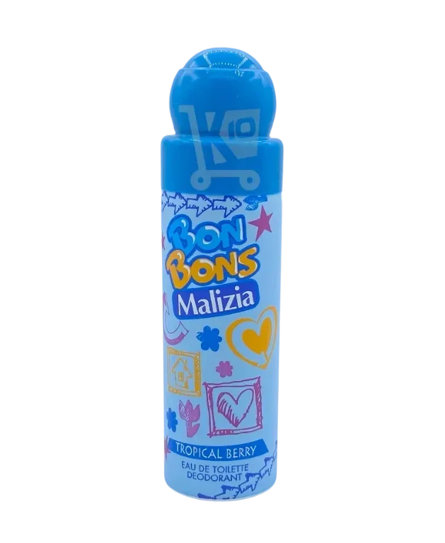 Malizia Bon-Bons Déodorant Tropical Wines Berry 75ml - Vins Rouges Harmonieux pour Chaque Occasion
