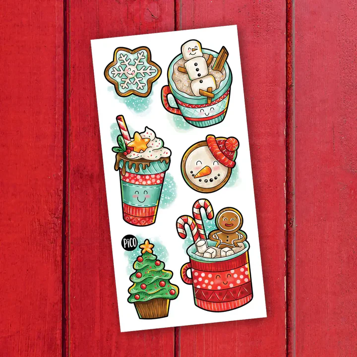 Pico Tatouage - Les chocolats chauds|| Pico Tatouage - Hot chocolate - Boutique Bébé en Ligne : Soins, Jouets et Articles Maison - {'count': 1, 'name': 'jeux'}
