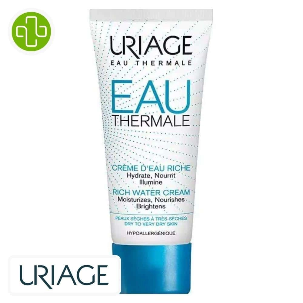 URIAGE – Hydratation Crème D’eau Riche – 40ml - Saldi Straordinari – Offerte Speciali Disponibili Tube Adesso